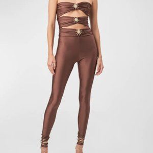 Ronny Kobo Delrey Catsuit in brown